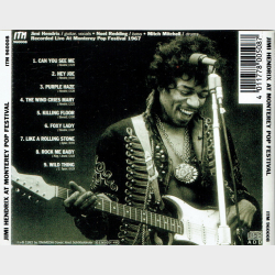 Jimi Hendrix - At Monterey Pop Festival (1992)