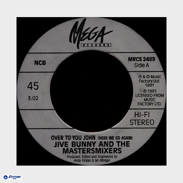 Jive Bunny &amp; The Mastermixers - Over To You John (Here We Go Again) (1991)