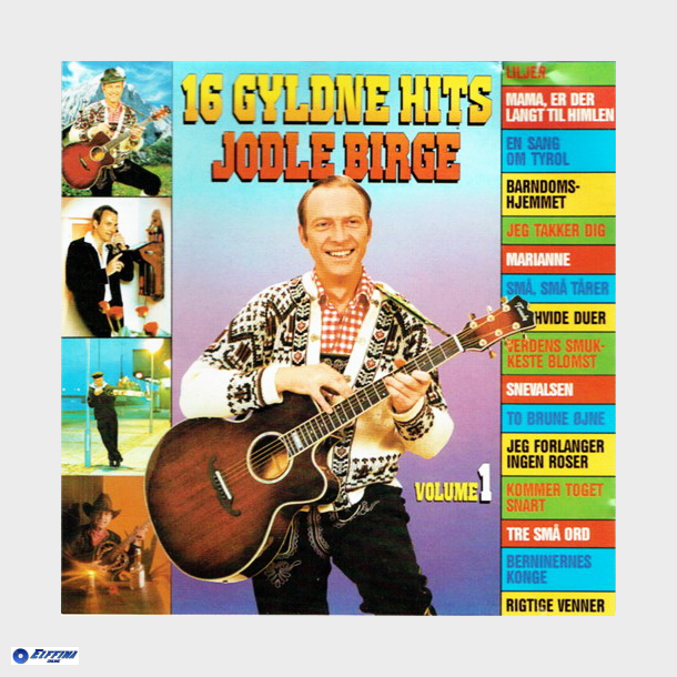 Jodle Birge - 16 Gyldne Hits Vol. 1 (1993)