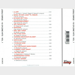 Jodle Birge - 16 Gyldne Hits Vol. 1 (1993)