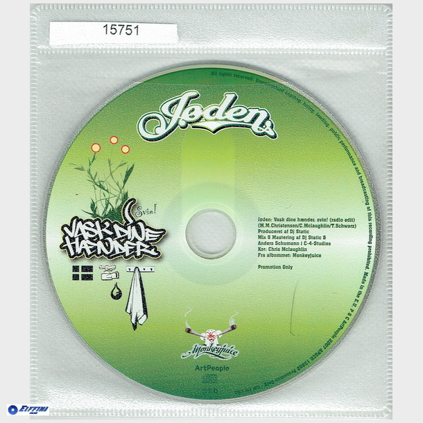 Jøden - Vask Dine Hænder (2007) (Promo)