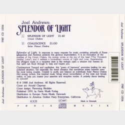 Joel Andrews - Splendor Of Light (1991)
