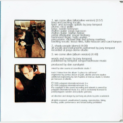 Joey Tempest - We Come Alive (1995)