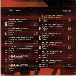 Johann Sebastian Bach 1685-1750 CD01