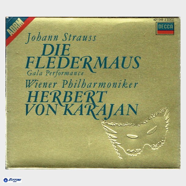 Johann Strauss - Die Fledermaus Gala Performance (Decca) (2xCD m. Bog)