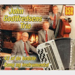 John Godtfredsens Trio - 43 Af De Bedste Sang &amp; Instrumental (3xCD Boks)