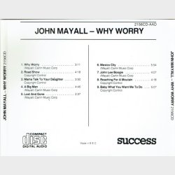 John Mayall - Why Worry