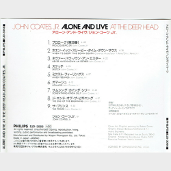 John Oates Jr. - Alone &amp; Live At The Deer Head