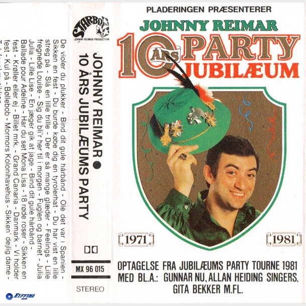 Johnny Reimar - 10 rs Jubilums Party