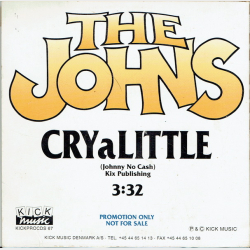 Johns, The - Cry A Little (Promo)