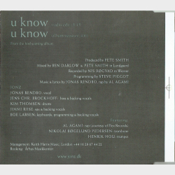 Jonz - U Know (1999)