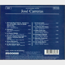 Jose Carreras - An Evening with (Bl) (1997) - NY