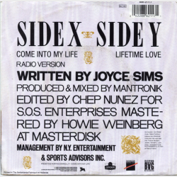 Joyce Sims - Come Into My Life (Radio) (1987)