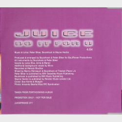 Juice - Do It For U (1999) (Promo)