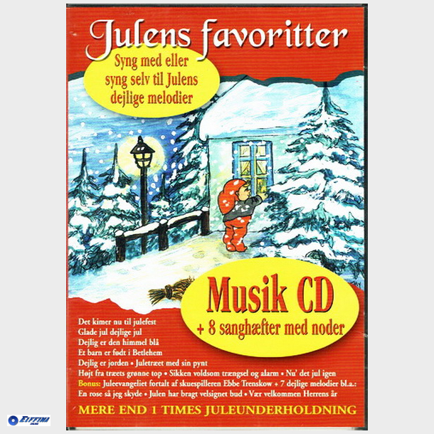 Julens Favoritter (CD+Sanghfter)