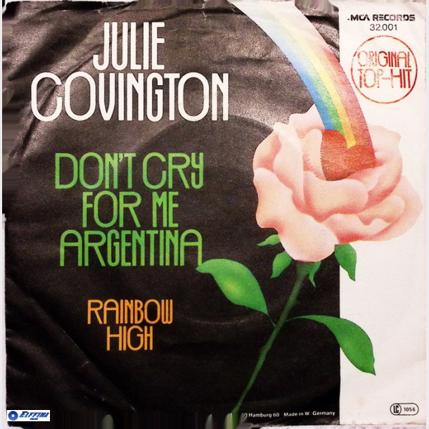 Julile Covington - Don't Cry For Me Argentina (1976)