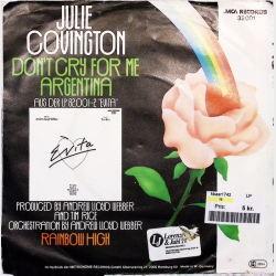 Julile Covington - Don't Cry For Me Argentina (1976)