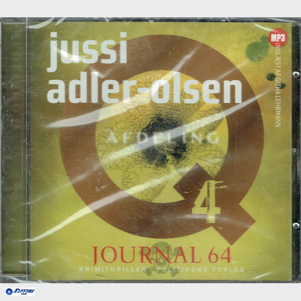 Jussi Adler-Olsen - Journal 64 (2010) (Jewel) (Q) - NY