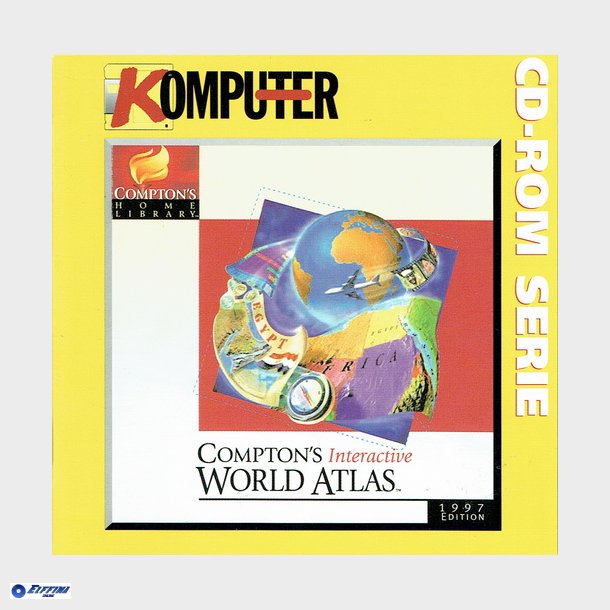 K-Komputer - Compton's Interactive World Atlas 1997 Edition (1996) (Jewel)