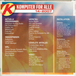 K-Komputer For Alle 2007-14