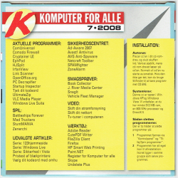 K-Komputer For Alle 2008-07