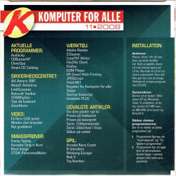 K-Komputer For Alle 2008-11