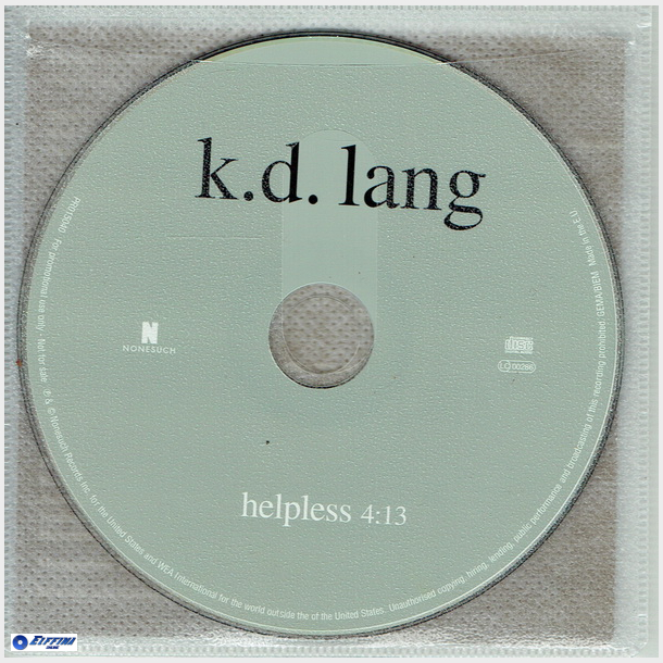 K.D. Lang - Helpless (2004) (Promo)
