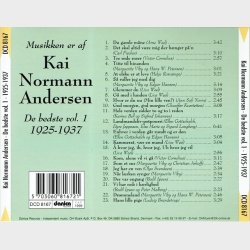 Kai Norman Andersenn - De Bedste Vol 1 1925-1937 (1996)