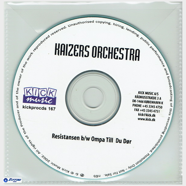 Kaizers Orchestra - Resistansen (Promo)