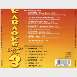 Karaoke Hits For Kids 3 (2005)