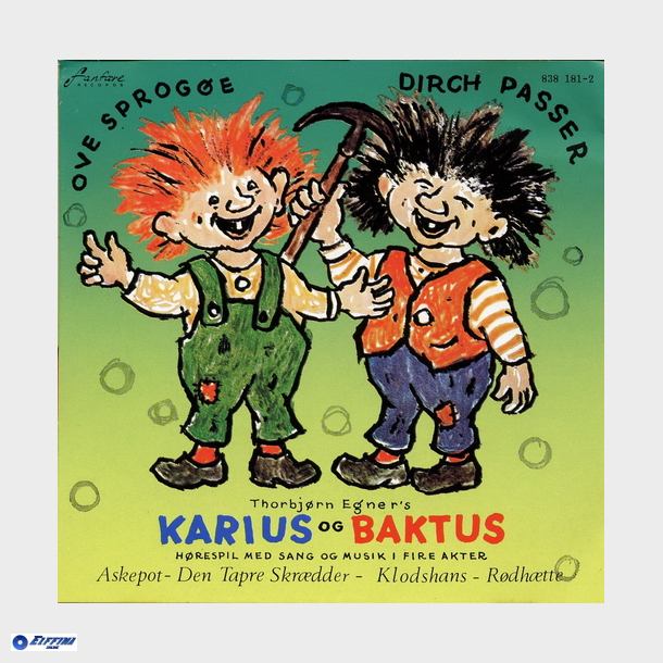 Karius Og Baktus (Kai Rosenberg)