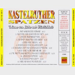 Kastelruther Spatzen - Tr&auml;ume Von Liebe Und Z&auml;rtlichkeit (1995) CD2