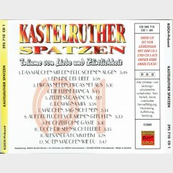 Kastelruther Spatzen - Tr&auml;ume Von Liebe Und Z&auml;rtlichkeit (1995) CD1
