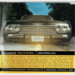 Kazzer - Pedal To The Metal (2003) (Promo)