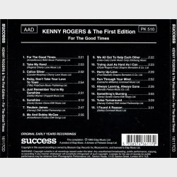 Kenny Rogers &amp; The First Edition - For The Good Times (1995) (Success) (16117CD)