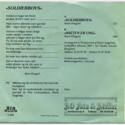 Kent Ehrgott - Soldier Boys (1991)