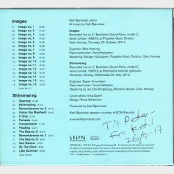 Ketil Bjrnstad - Images, Shimmering (2015) (Digi) (Autograf)