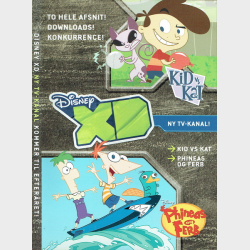 Kid vs Kat &amp; Phineas &amp; Ferb (Disney XD NY TV Kanal) (Slim)