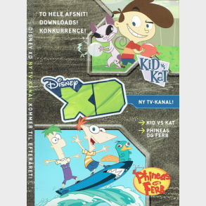 Kid vs Kat & Phineas & Ferb (Disney XD NY TV Kanal) (Slim)