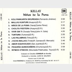 Killay - Ni&ntilde;os De La Puna (1995)