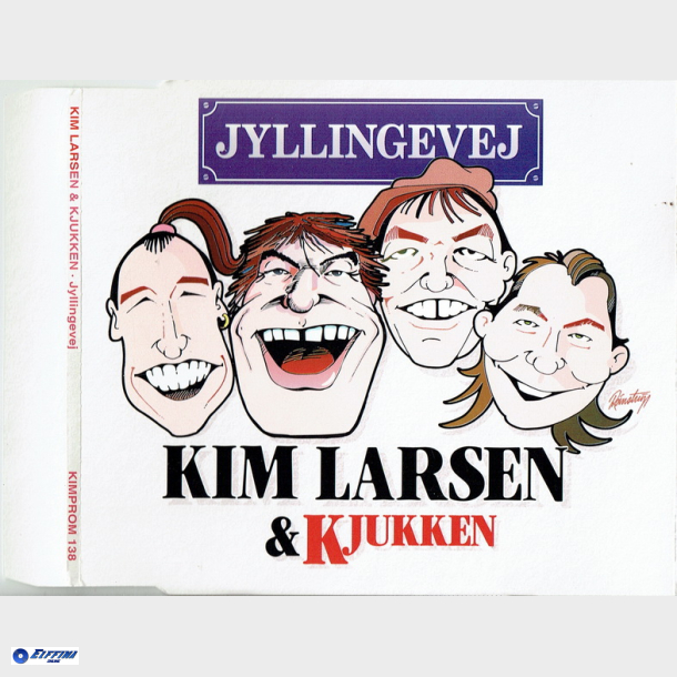 Kim Larsen &amp; Kjukken - Jyllingevej (1996) (Promo) (Slim)