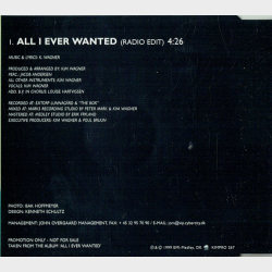 Kim Wagner - All I Ever Wanted (1999)