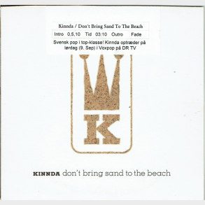 Kinda - Don't Bring Sand To The Beach (2000)