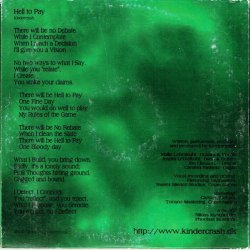 Kindercrash - Hell To Pay
