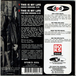 King Lion - This Is My Life (Radio Version + 140 BPM Version) (Promo) (1995)