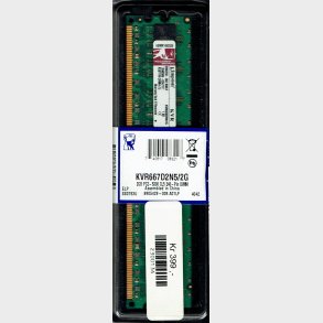 Kingston 2GB PC2-5300 CL5 240-Pin DIMM
