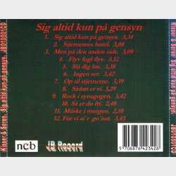 Kisser &amp; Sren - Sig Altid Kun P Gensyn (2001)