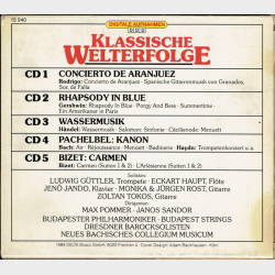 Klassische Welterfolge (1989) (5xCD)