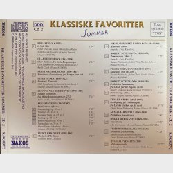 Klassiske Favoritter Sommer CD2 (1998)