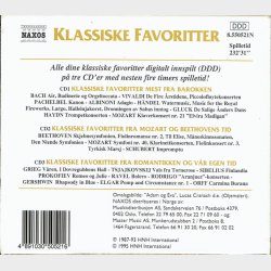 Klassiske Favoritter (1991) 3xCD
